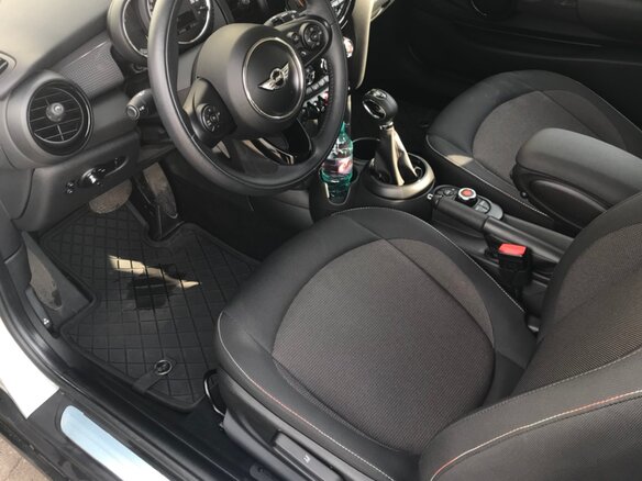 2016 Mini Hatch Cooper III (F55/F56), серый - вид 2