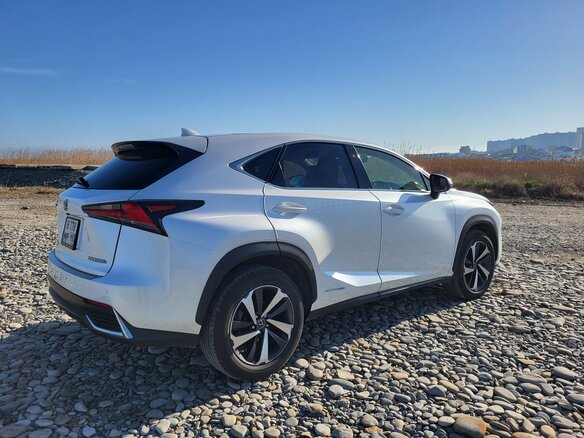2020 Lexus NX 300h I Рестайлинг, белый, 3950000 рублей - вид 10