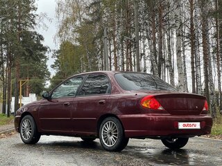 2006 Kia Spectra I Рестайлинг 2, красный, 169000 рублей, вид 5