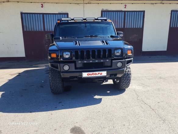 2008 Hummer H2 I Рестайлинг, чёрный, 4800000 рублей