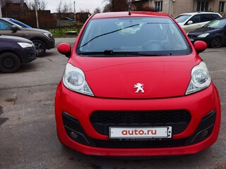 2012 Peugeot 107 I Рестайлинг 2, красный, 420000 рублей, вид 1