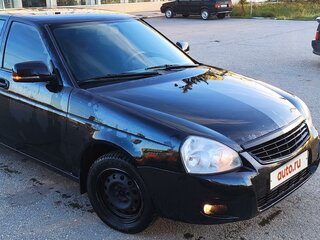 2008 Lada (ВАЗ) Priora I, чёрный, 395000 рублей, вид 2