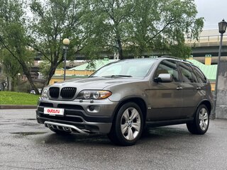 2005 BMW X5 3.0i I (E53) Рестайлинг, серый, 1500000 рублей, вид 2
