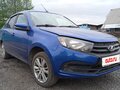 2022 Lada (ВАЗ) Granta I Рестайлинг, синий, 755000 рублей - вид 1