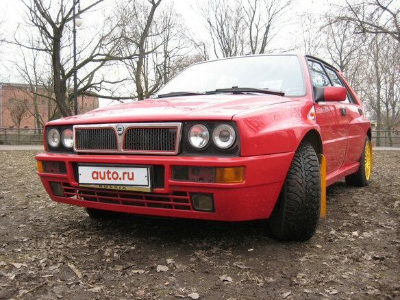 1993 Lancia Delta HF Integrale I (831), красный - вид 6