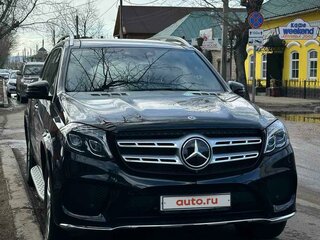 2017 Mercedes-Benz GLS 500 I (X166), чёрный, 7450000 рублей, вид 1