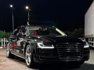 2016 Audi A8 Long III (D4) Рестайлинг, чёрный, 2750000 рублей, вид 5