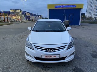 2016 Hyundai Solaris I Рестайлинг, белый, 749000 рублей, вид 2