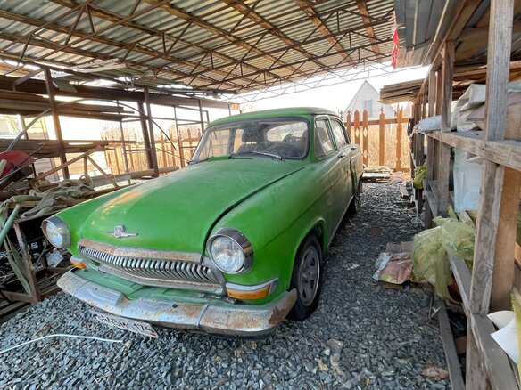 1963 ГАЗ 21 «Волга» 21Л, зелёный, 110000 рублей