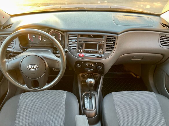 2010 Kia Rio II Рестайлинг, синий, 597000 рублей - вид 13