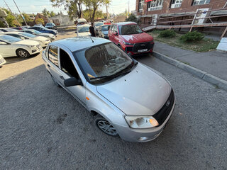 2012 Lada (ВАЗ) Granta I, серебристый, 340000 рублей, вид 1