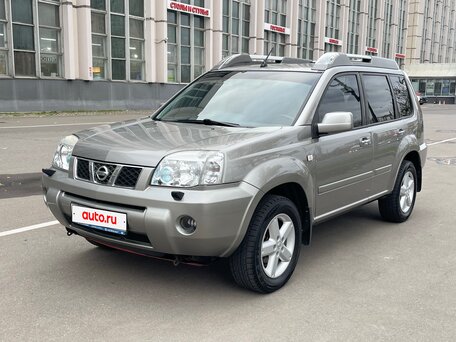 2005 Nissan X-Trail I Рестайлинг, серый, вид 2
