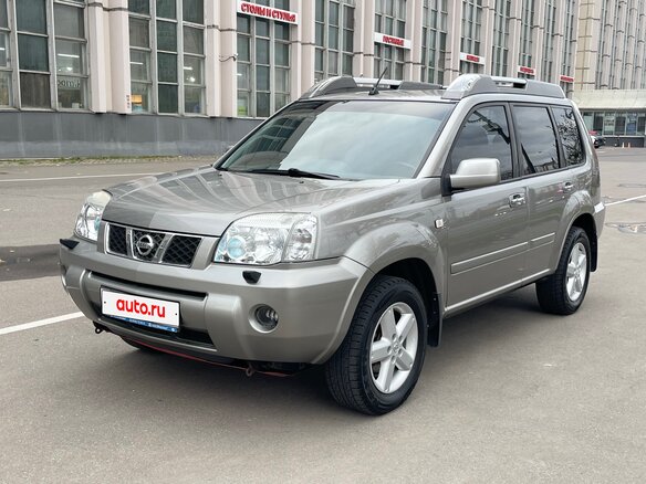 2005 Nissan X-Trail I Рестайлинг, серый - вид 1