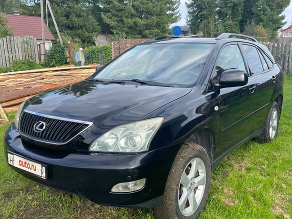 2006 Lexus RX 350 II Рестайлинг, чёрный, 1500000 рублей