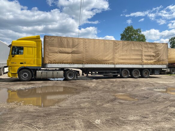 2007 DAF XF 105, жёлтый, 4000000 рублей - вид 18