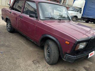 2002 Lada (ВАЗ) 2107, пурпурный, 65000 рублей, вид 3