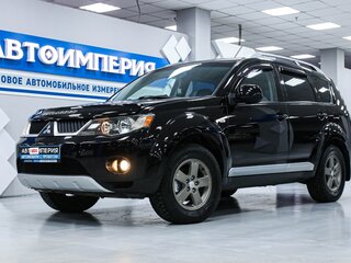 2008 Mitsubishi Outlander II, чёрный, 1390000 рублей, вид 2