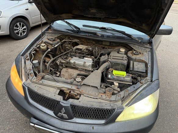 2005 Mitsubishi Lancer IX Рестайлинг, серебристый, 190000 рублей - вид 9