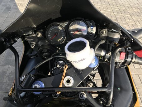 2000 Kawasaki ZX-6 Ninja, жёлтый, 244782 рублей, вид 3