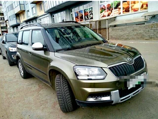 2014 Skoda Yeti I Рестайлинг, зелёный, 930000 рублей, вид 4