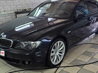2008 BMW 7 серии Long 750Li IV (E65/E66) Рестайлинг, чёрный, 1450000 рублей, вид 1
