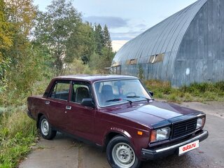 2008 Lada (ВАЗ) 2107, пурпурный, 159000 рублей, вид 1