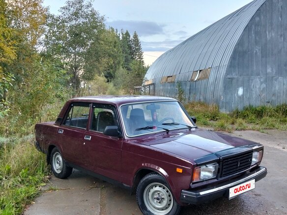 2008 Lada (ВАЗ) 2107, пурпурный, 159000 рублей