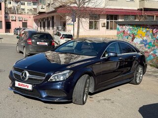 2016 Mercedes-Benz CLS 350 BlueTEC II (C218) Рестайлинг, синий, 3408372 рублей, вид 1