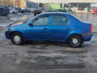 2007 Renault Logan I, синий, 175000 рублей, вид 3