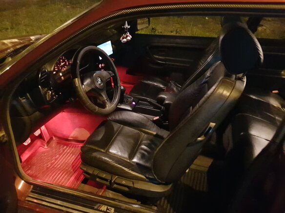 1992 BMW 3 серии 320i III (E36), красный - вид 25