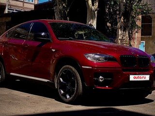 2008 BMW X6 35i 6-speed I (E71), красный, 1800000 рублей, вид 3