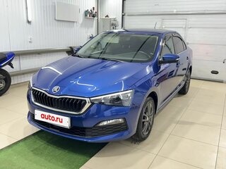 2021 Skoda Rapid II, синий, 1790000 рублей, вид 2