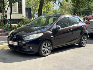 2008 Mazda 2 II (DE), пурпурный, 650000 рублей, вид 1