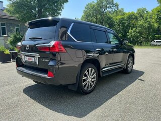 2017 Lexus LX 570 III Рестайлинг 2, чёрный, 10000000 рублей, вид 2
