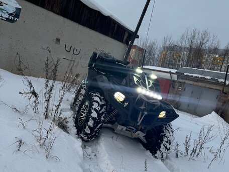 2014 Yamaha Grizzly 700, чёрный, 850000 рублей, вид 3