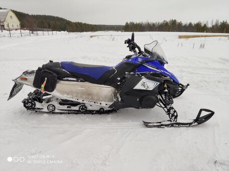 2012 Yamaha FXNytro, синий, 1250000 рублей, вид 3