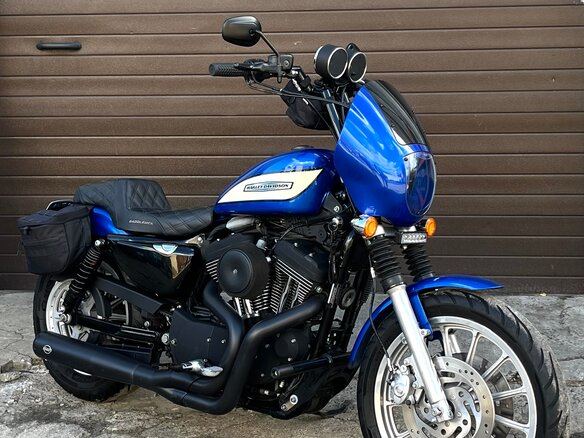 2007 Harley-Davidson Sportster 1200, синий, 650000 рублей - вид 1