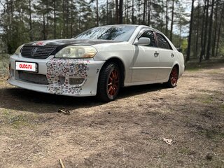 2001 Toyota Mark II IX (X110), белый, 600000 рублей, вид 1