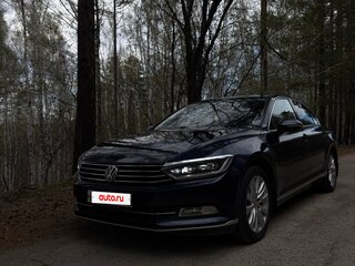 2015 Volkswagen Passat B8, синий, 1330000 рублей, вид 2