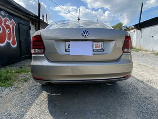 2019 Volkswagen Polo V Рестайлинг, бежевый, 1150000 рублей, вид 3