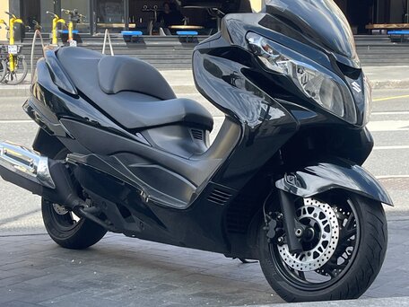 2007 Suzuki Burgman (SkyWave) 400, чёрный, 385000 рублей, вид 1