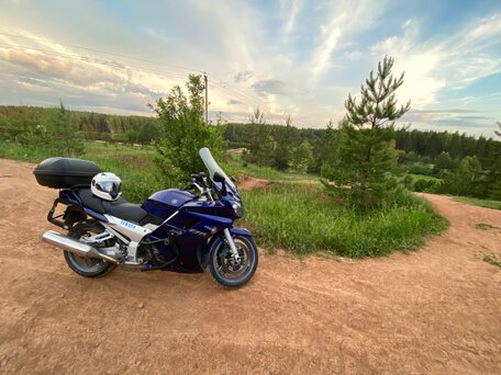 2004 Yamaha FJR1300, синий, 415000 рублей, вид 1
