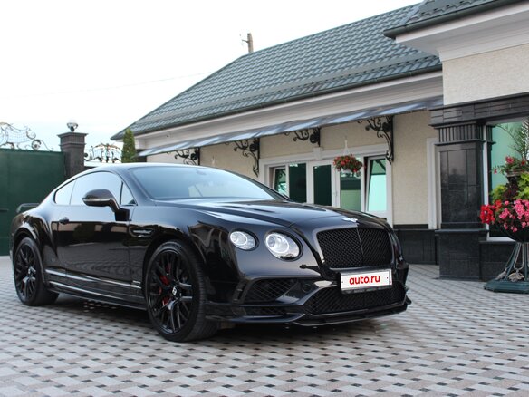 2017 Bentley Continental GT Supersports II Рестайлинг, чёрный, 16500000 рублей - вид 3