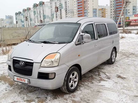 2007 Hyundai H-1 I Рестайлинг, серебристый, 1100000 рублей