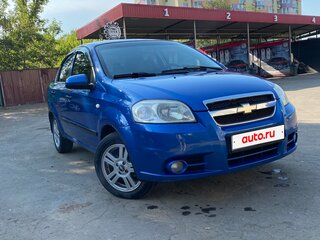 2008 Chevrolet Aveo I Рестайлинг, синий, 400000 рублей, вид 3