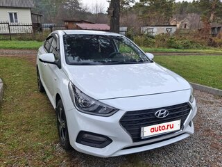 2018 Hyundai Solaris II, белый, 1370000 рублей, вид 3