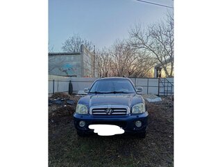 2007 Hyundai Santa Fe Classic Classic, синий, 700000 рублей, вид 5