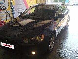 2007 Mitsubishi Lancer X, синий, 520000 рублей, вид 4