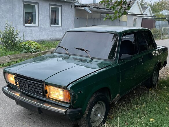 2000 Lada (ВАЗ) 2107, зелёный