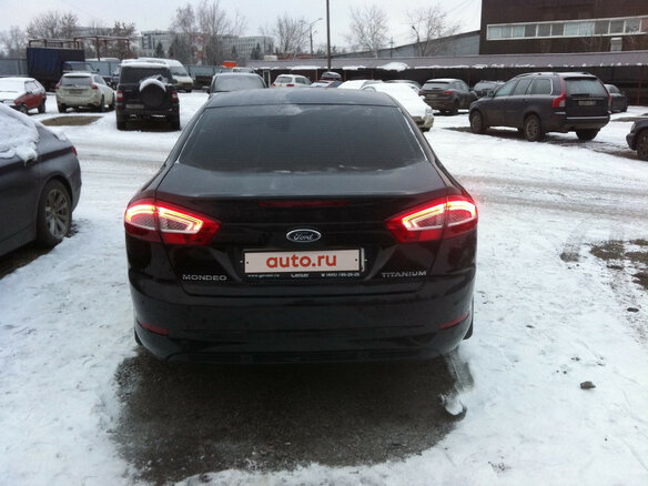 2014 Ford Mondeo IV Рестайлинг, чёрный - вид 3